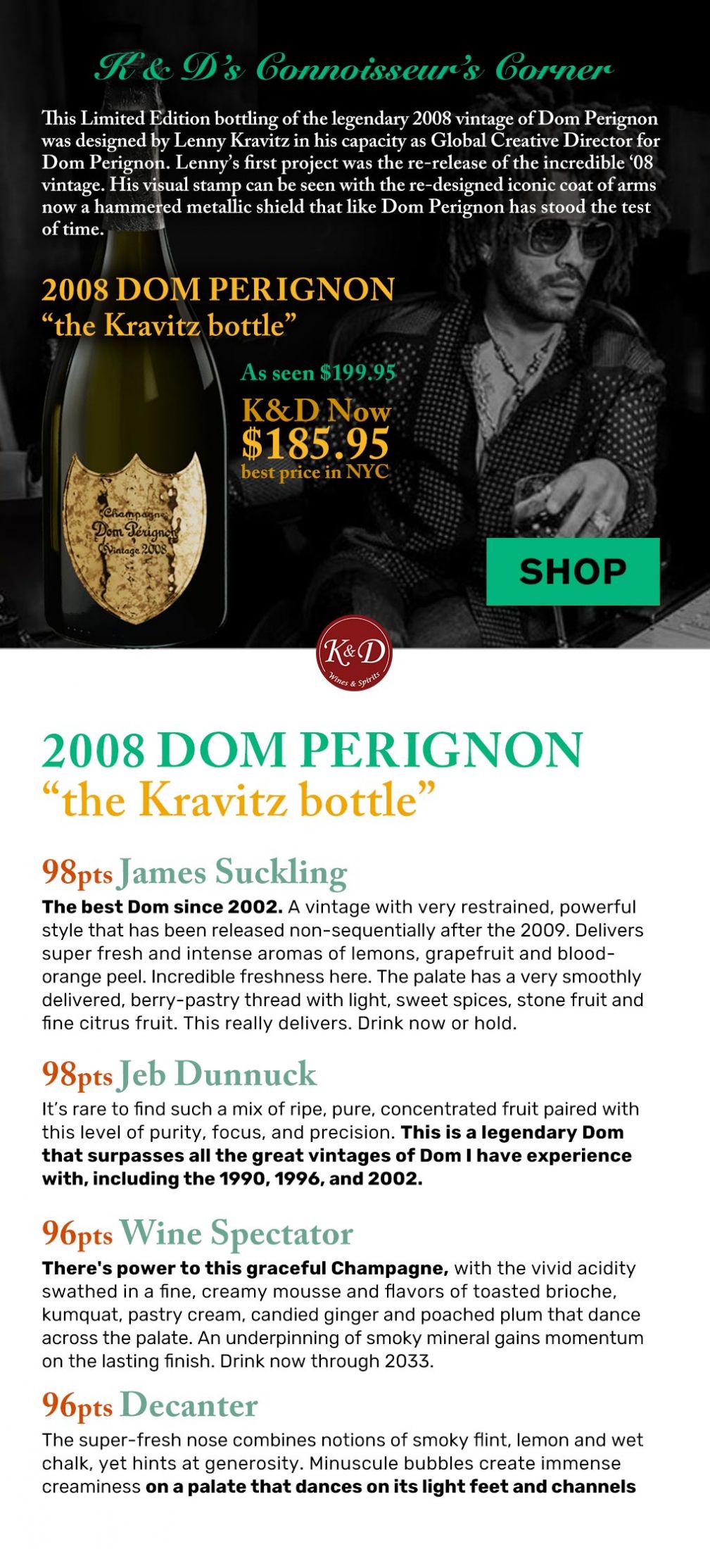 Dom Perignon in OC 2008 - Moet Chandon, Buy Online